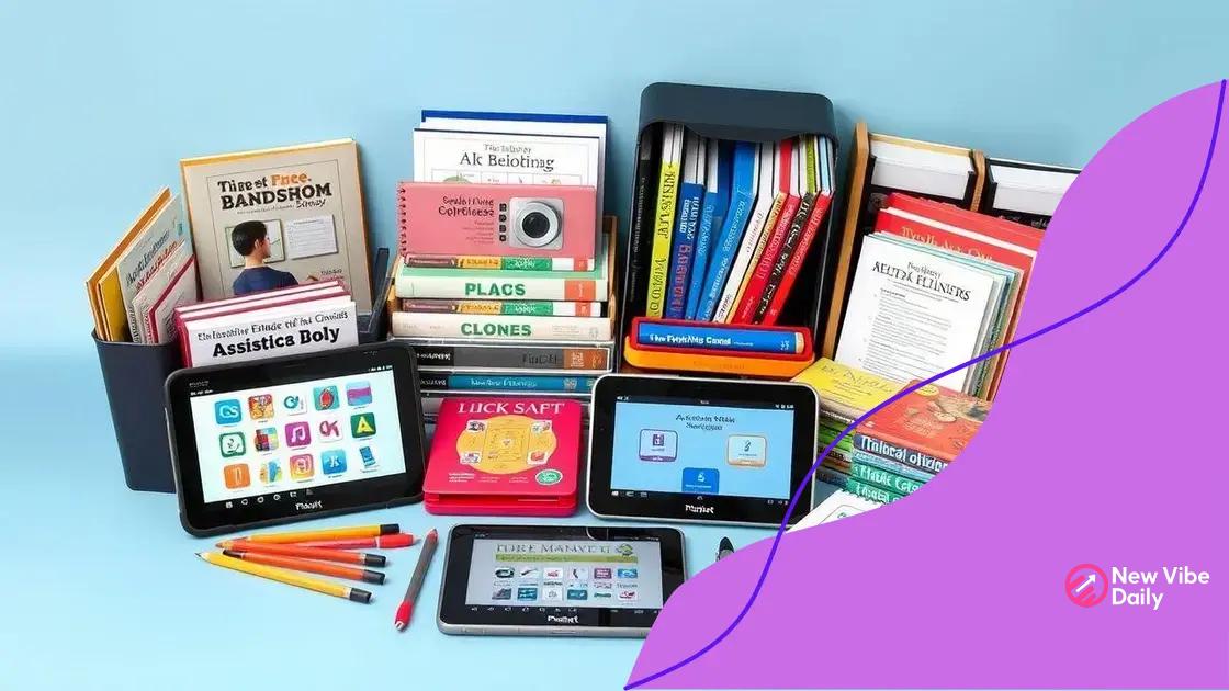 Tools and resources for support