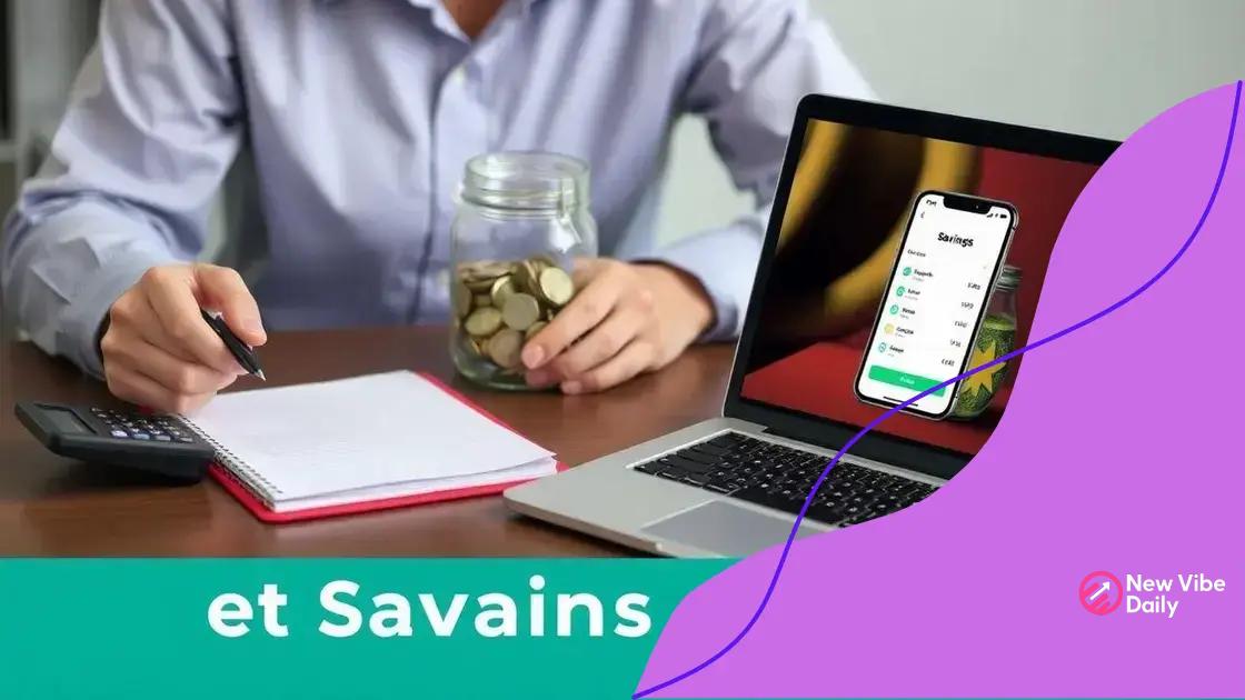 How to get started with your savings