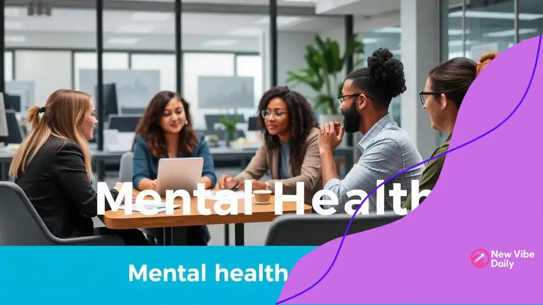 How employers can offer mental health support