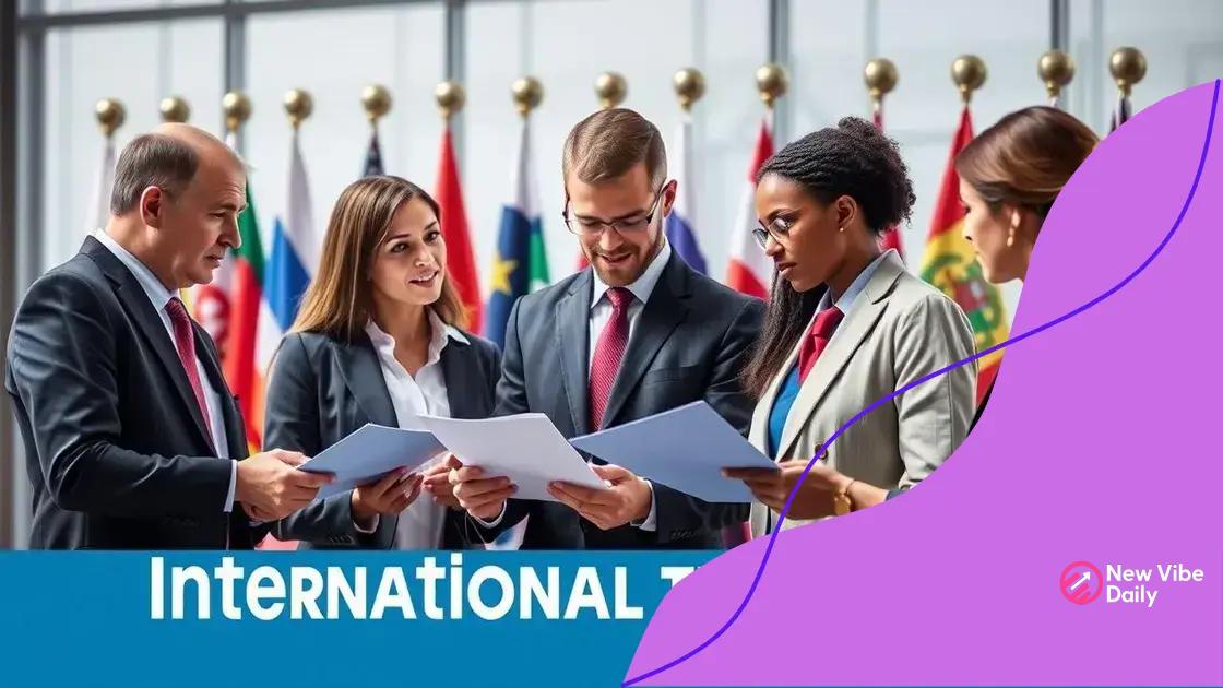 The role of international trade laws