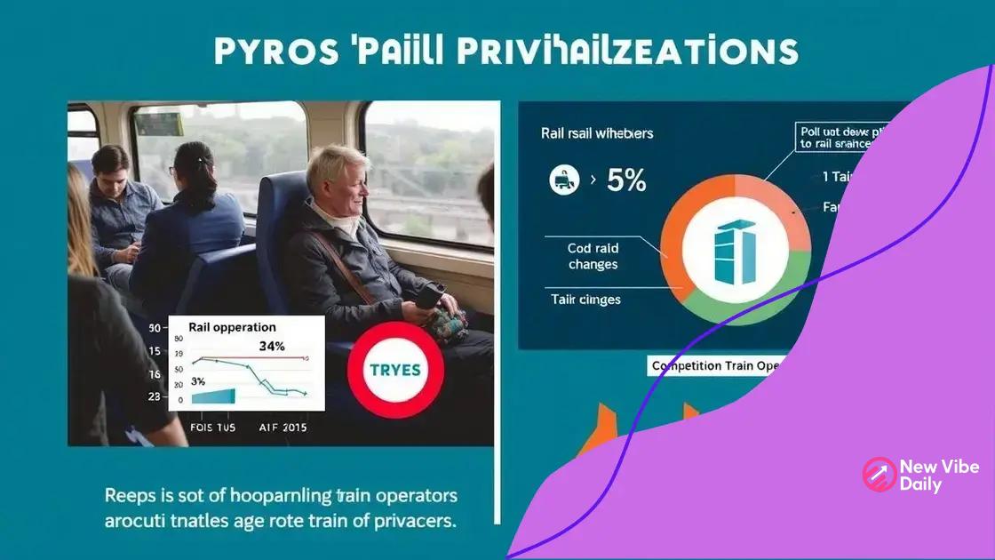 Benefits and drawbacks of privatisation