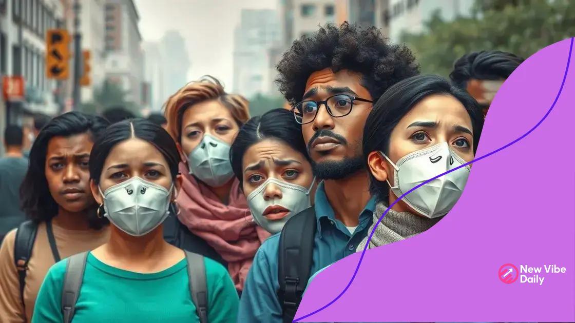 Health impacts of polluted air