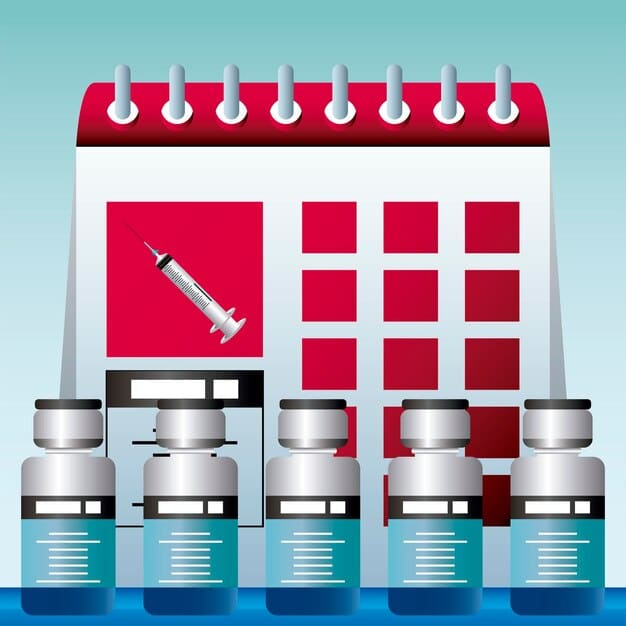 An illustration of a calendar highlighting important Medicare Part B enrollment dates for 2025 (January 1 to March 31). The illustration is stylized and emphasizes the urgency of the deadlines.