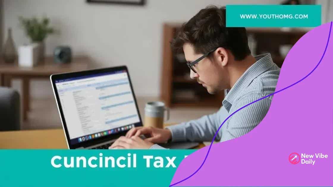 How to apply for council tax reduction
